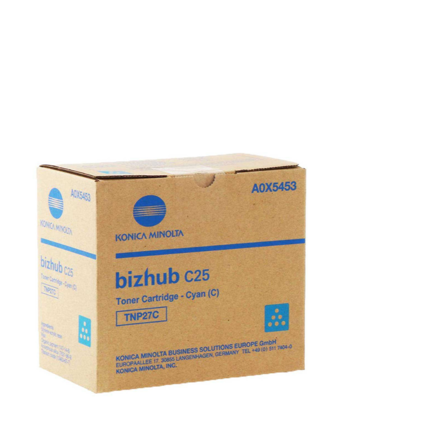 Konica Minolta toner ciano originale TNP-27C (A0X5453)
