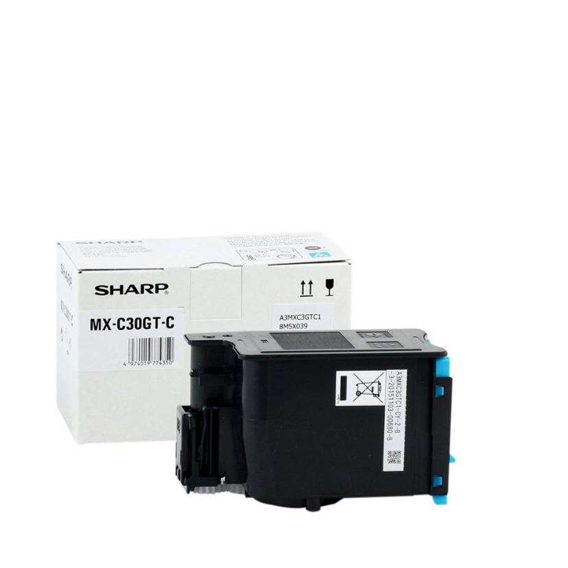 Sharp toner ciano originale MX-C30GTC
