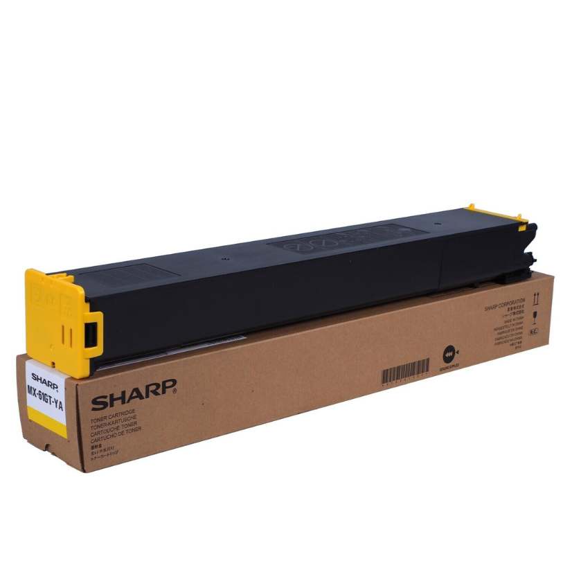 Sharp toner giallo originale MX-61GTYA