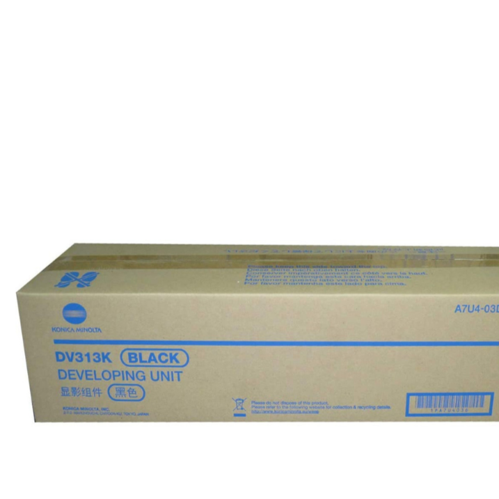 Konica Minolta developer nero originale DV313K (A7U403D)