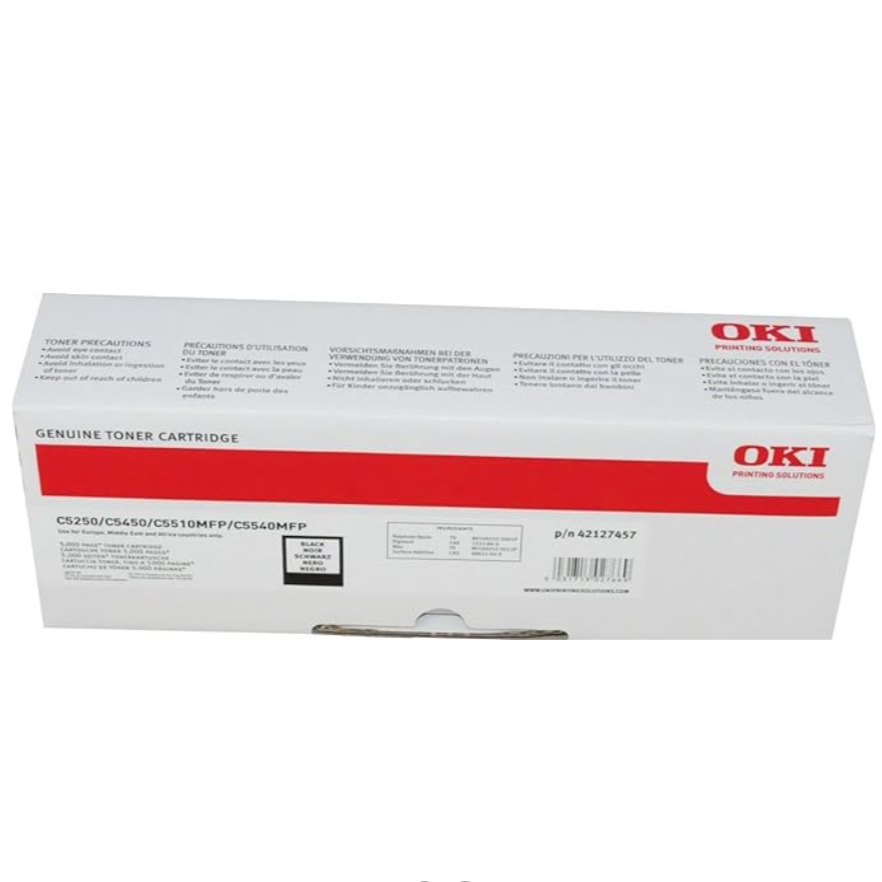 Oki toner nero originale 42127457