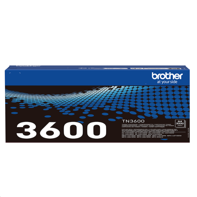 Brother toner nero originale TN-3600