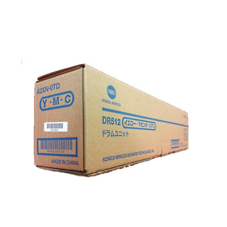 Konica Minolta tamburo colore originale DR512 C + M + Y (A2XN0TD)