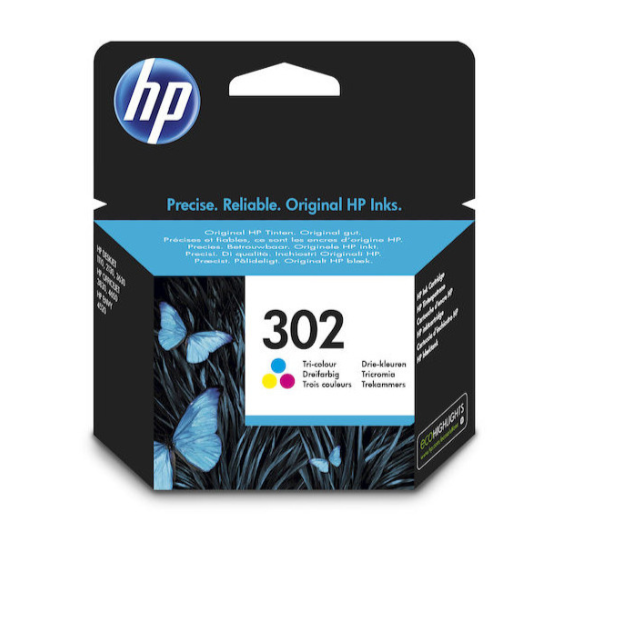 Hp cartuccia inchiostro tricomia 302 (F6U65AE)