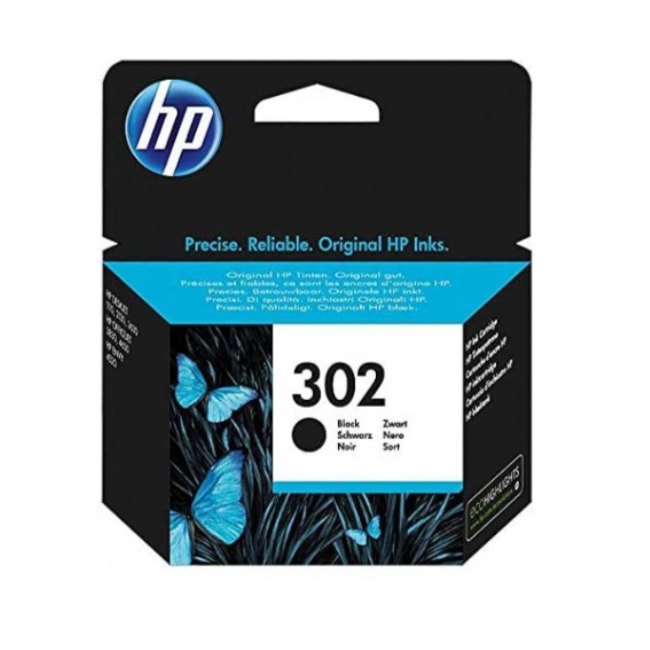 Hp cartuccia inchiostro nero 302 (F6U66AE)