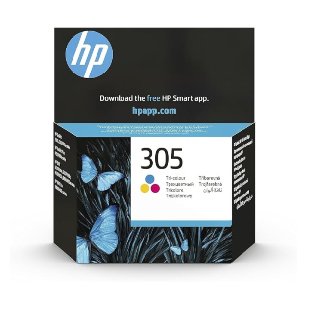 Hp cartuccia inchiostro tricomia originale 305 (3YM60AE)