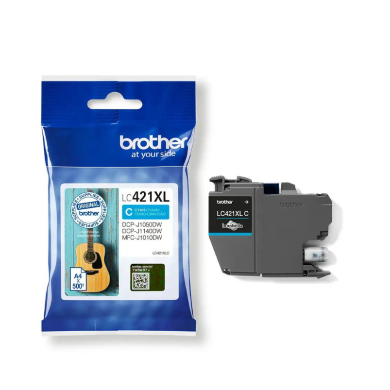 Brother cartuccia ciano originale LC421XLC