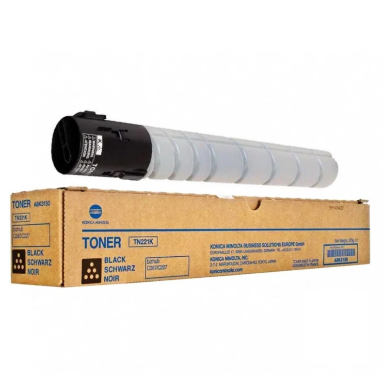Konica Minolta toner nero originale TN-221K