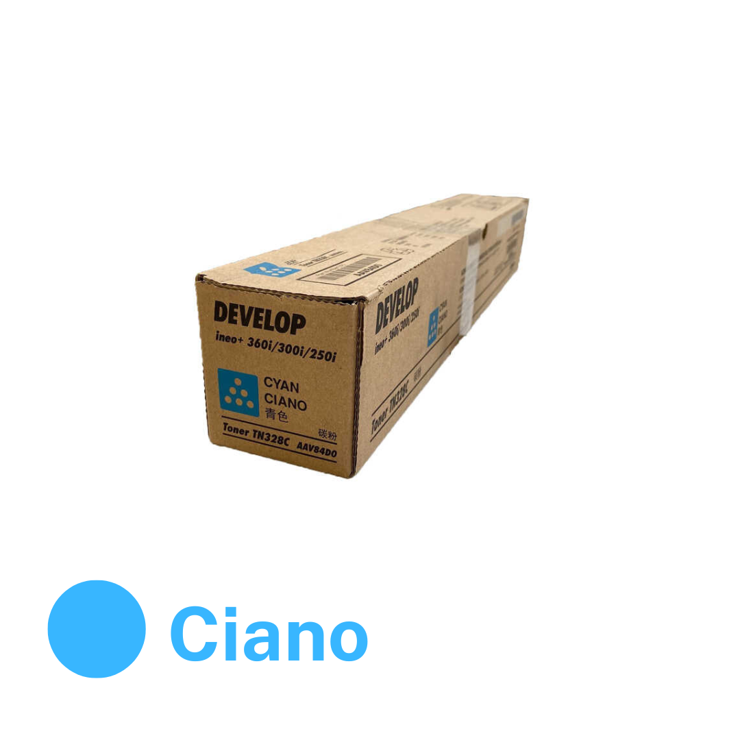 Develop toner ciano originale TN-328C (AAV84D0)