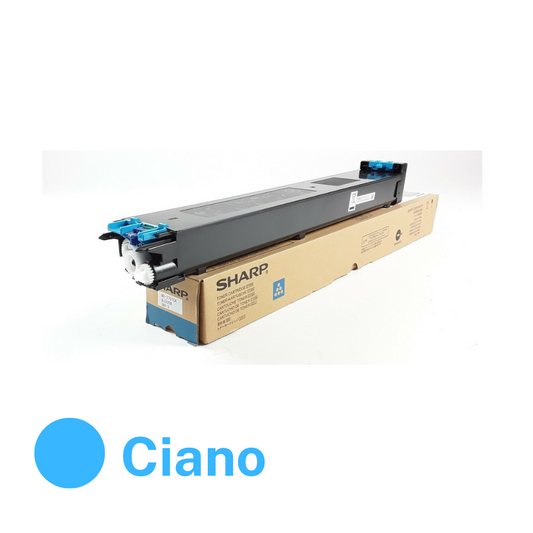 Sharp toner ciano originale MX-27GTCA