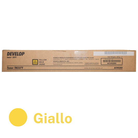 Develop toner giallo originale TN-227Y