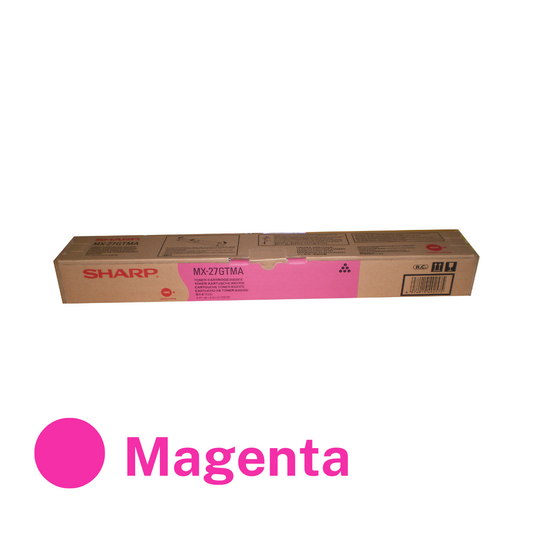 Sharp toner magenta originale MX-27GTMA