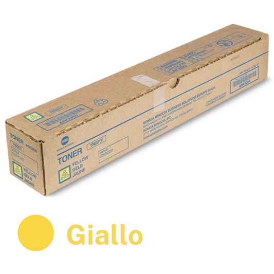 Konica Minolta toner giallo originale TN-221Y (A8K3250)