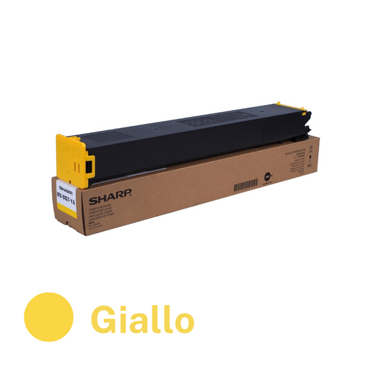 Sharp toner giallo originale MX-61GTYA