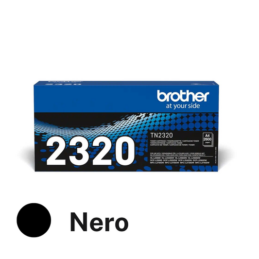 Brother toner nero originale TN-2320