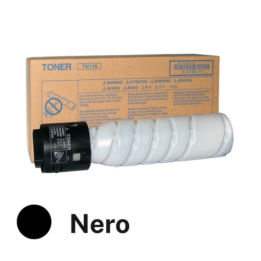 Konica Minolta toner nero originale TN-118 (A3VW050)