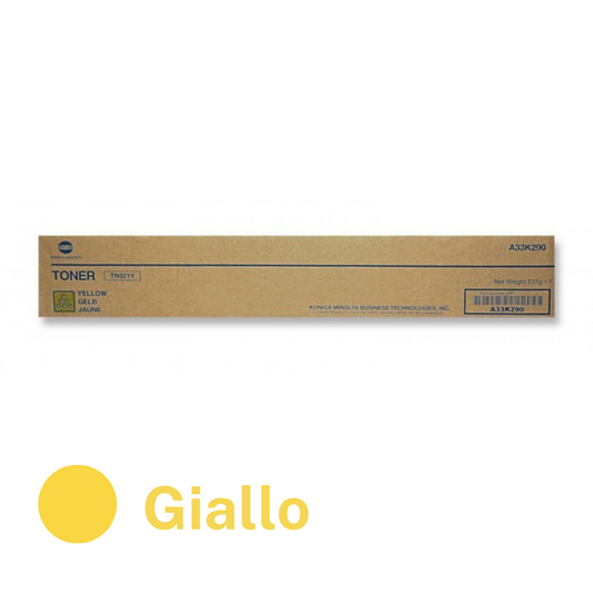 Konica Minolta toner giallo originale TN-321Y (A33K250)