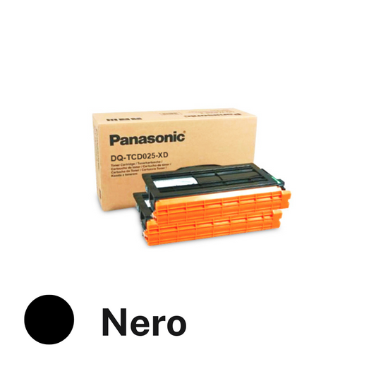 Panasonic toner nero originale DQ-TCD025XD