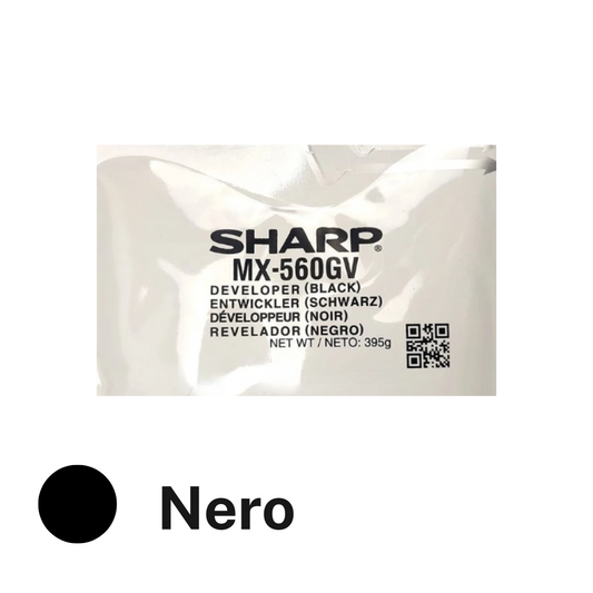 Sharp developer nero originale MX-560GV