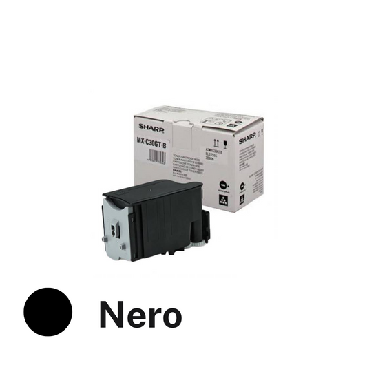 Sharp toner nero originale MX-C30GTB