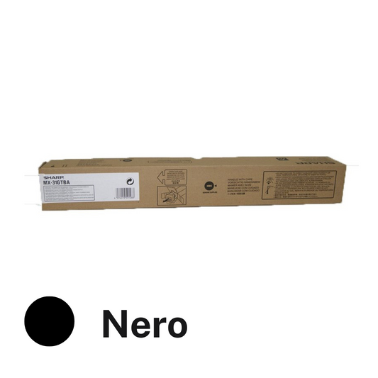 Sharp toner nero originale MX-31GTBA