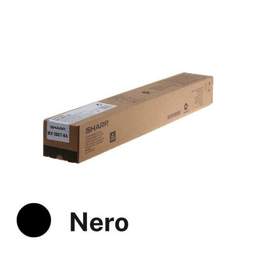 Sharp toner nero originale MX-36GTBA
