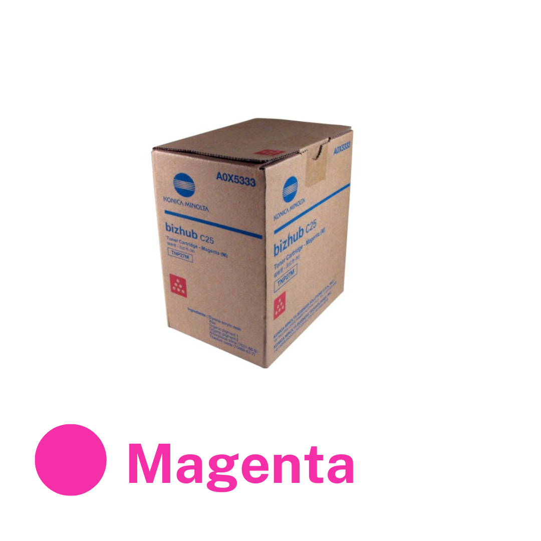 Konica Minolta toner magenta originale TNP-27M (A0X5353)