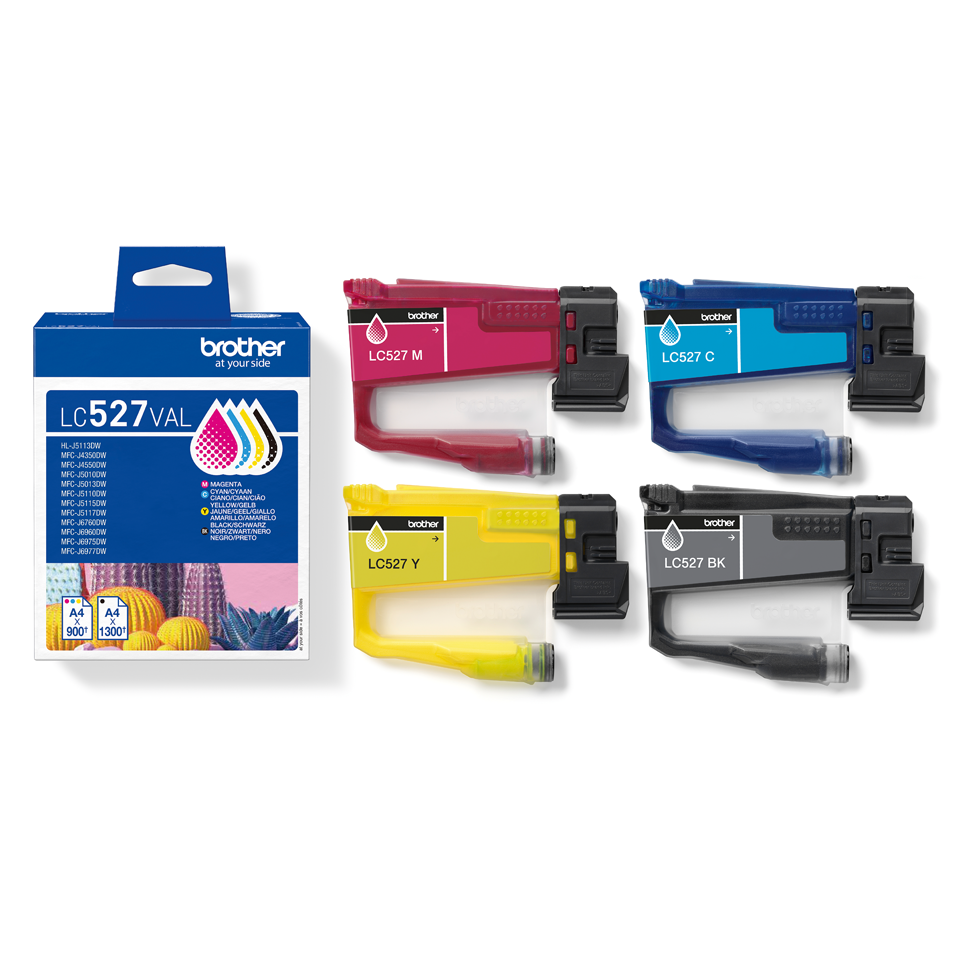 Brother cartucce confezione multipla originale LC527VAL