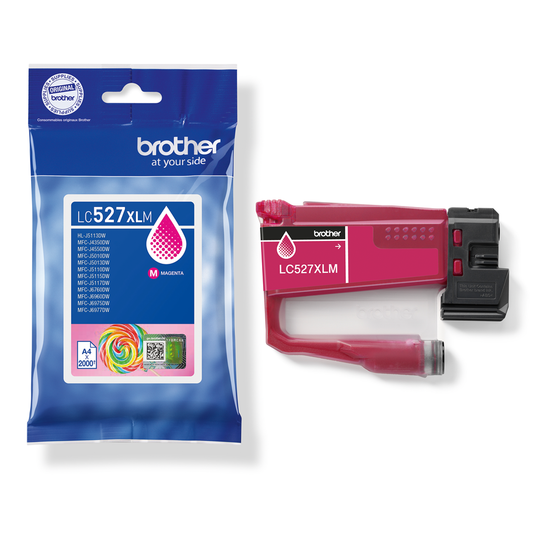 Brother cartuccia magenta originale alta capacità LC527XLM