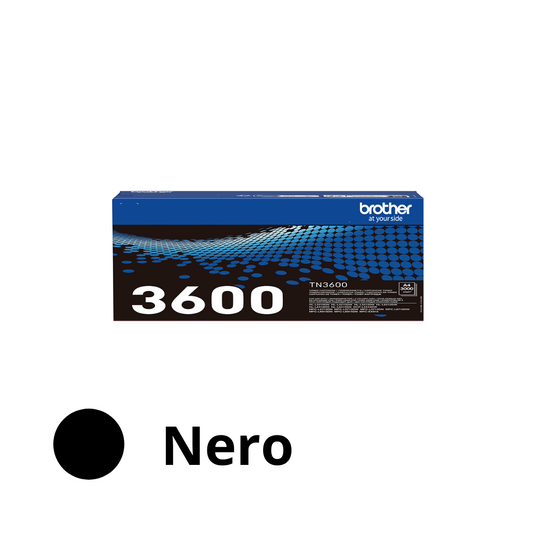 Brother toner nero originale TN-3600