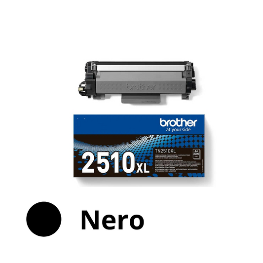 Brother toner nero originale TN-2510XL