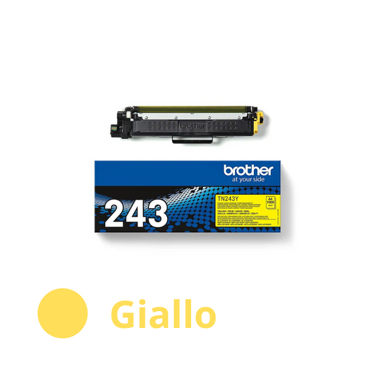 Brother toner giallo originale TN-243Y