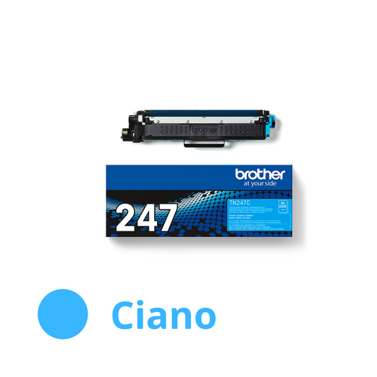 Brother toner ciano originale TN-247C