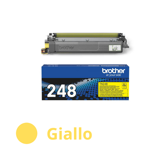 Brother toner giallo originale TN-248Y