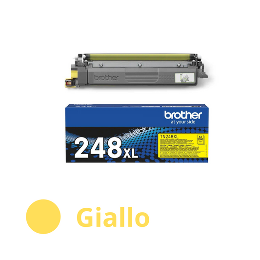 Brother toner giallo originale alta capacità TN-248XLY