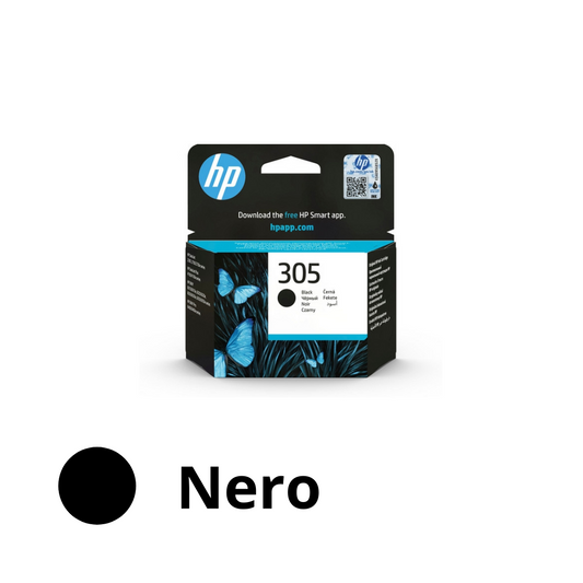 Hp cartuccia inchiostro nero originale 305 (3YM61AE)