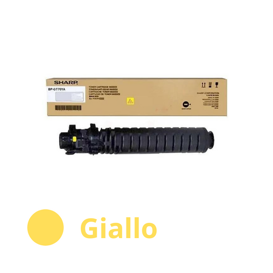 Sharp toner giallo originale BP-GT70YA