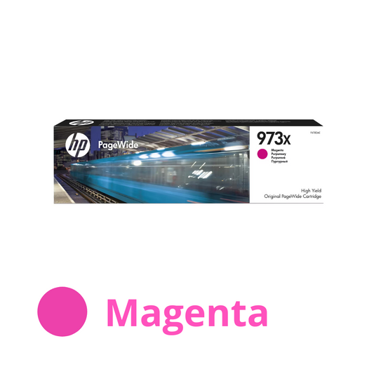 HP cartuccia magenta originale 973X (F6T82AE)