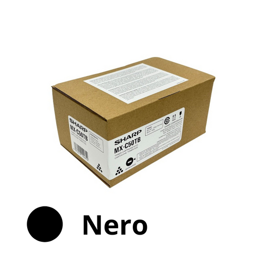 Sharp toner nero originale MX-C50TB