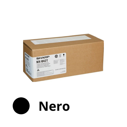 Sharp toner nero originale MX-B42T